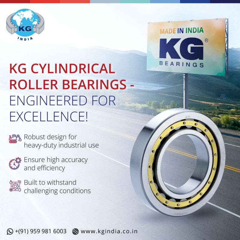 KG Cylindrical Roller Bearing- Engineered For Excellence – Social Media ...